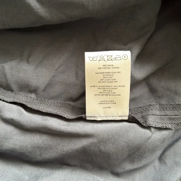 NWT Emma Knudsen Frankie dark navy blue tiered midi dress, size 3X - Picture 6 of 12